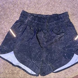 Target running shorts. Floral design. Size small